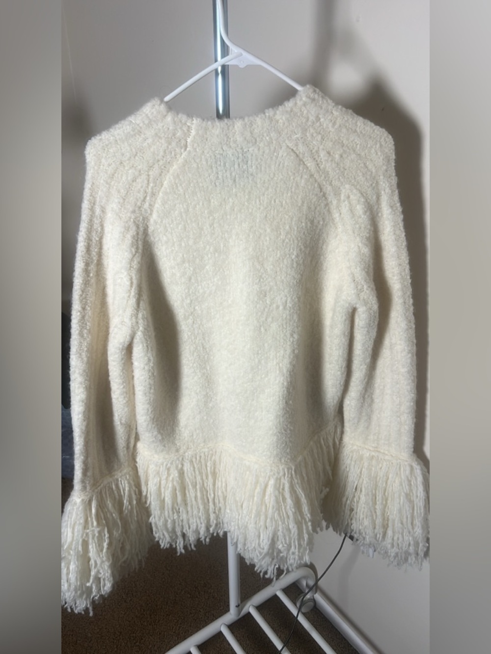 3.1 Phillip Lim Boucle Fringe Knit Crewneck - Picture 5 of 7